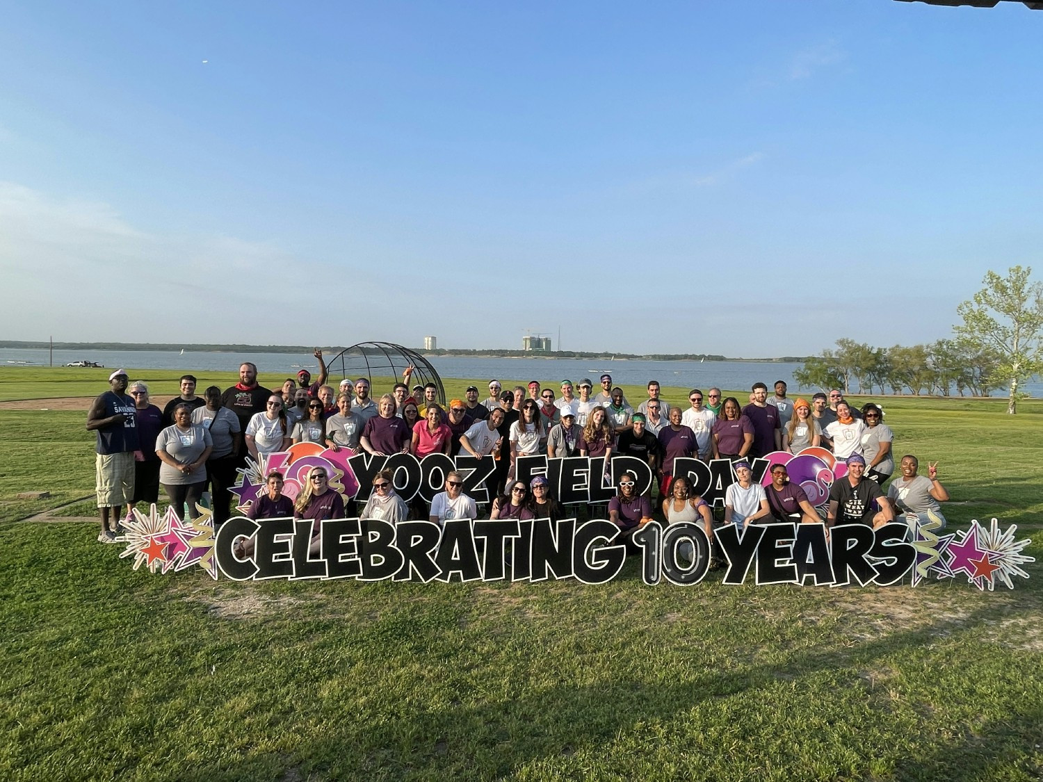Yooz Inc. celebrating its 10 years.