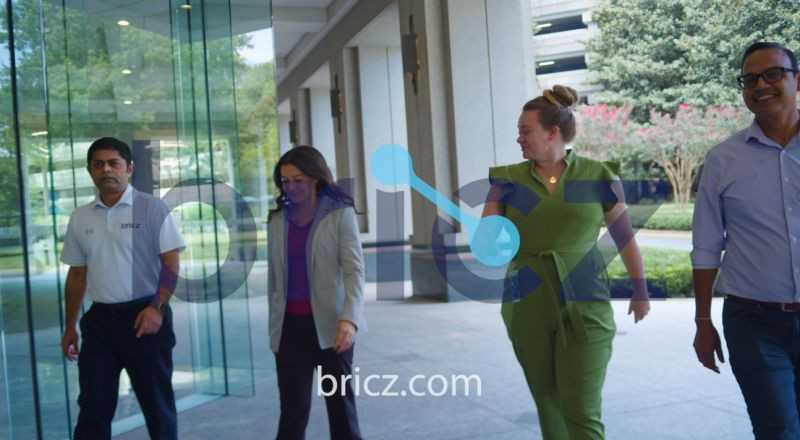 The Bricz team at Bricz HQ in Atlanta GA