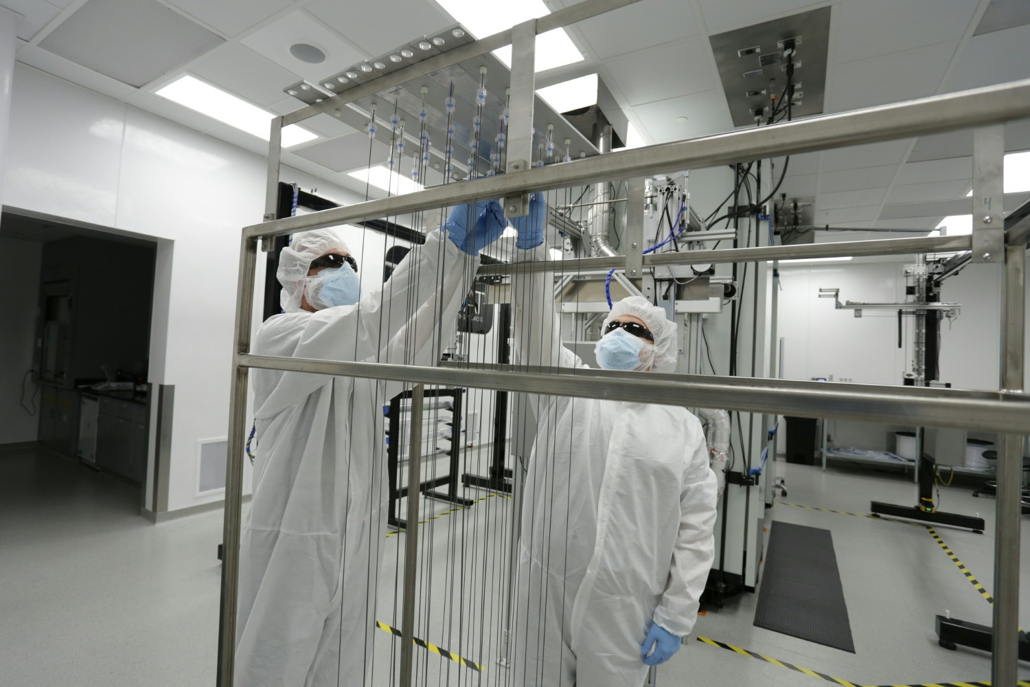 Coating Technicians in Clean Room