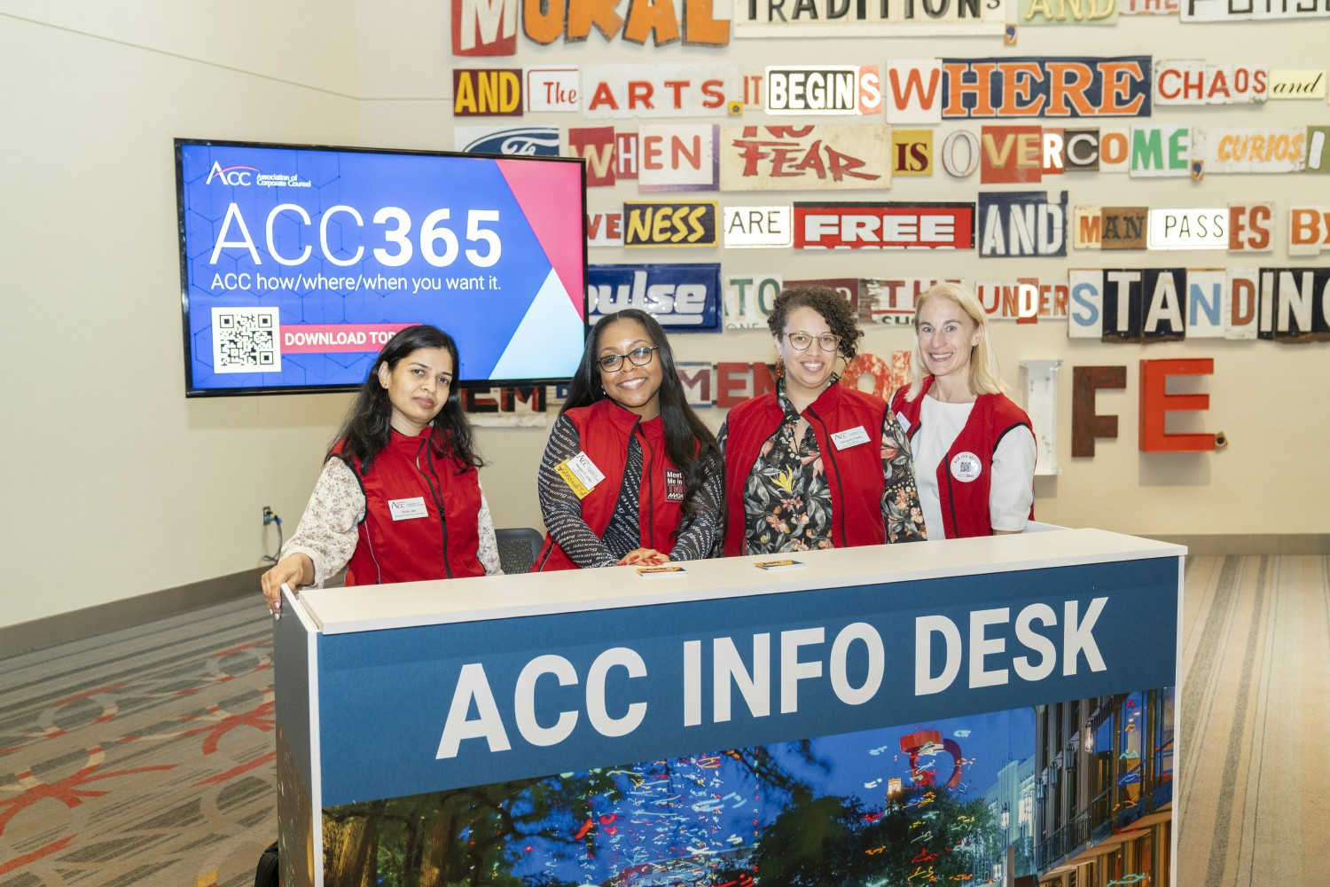ACC Staff Working at Annual Meeting 2023
