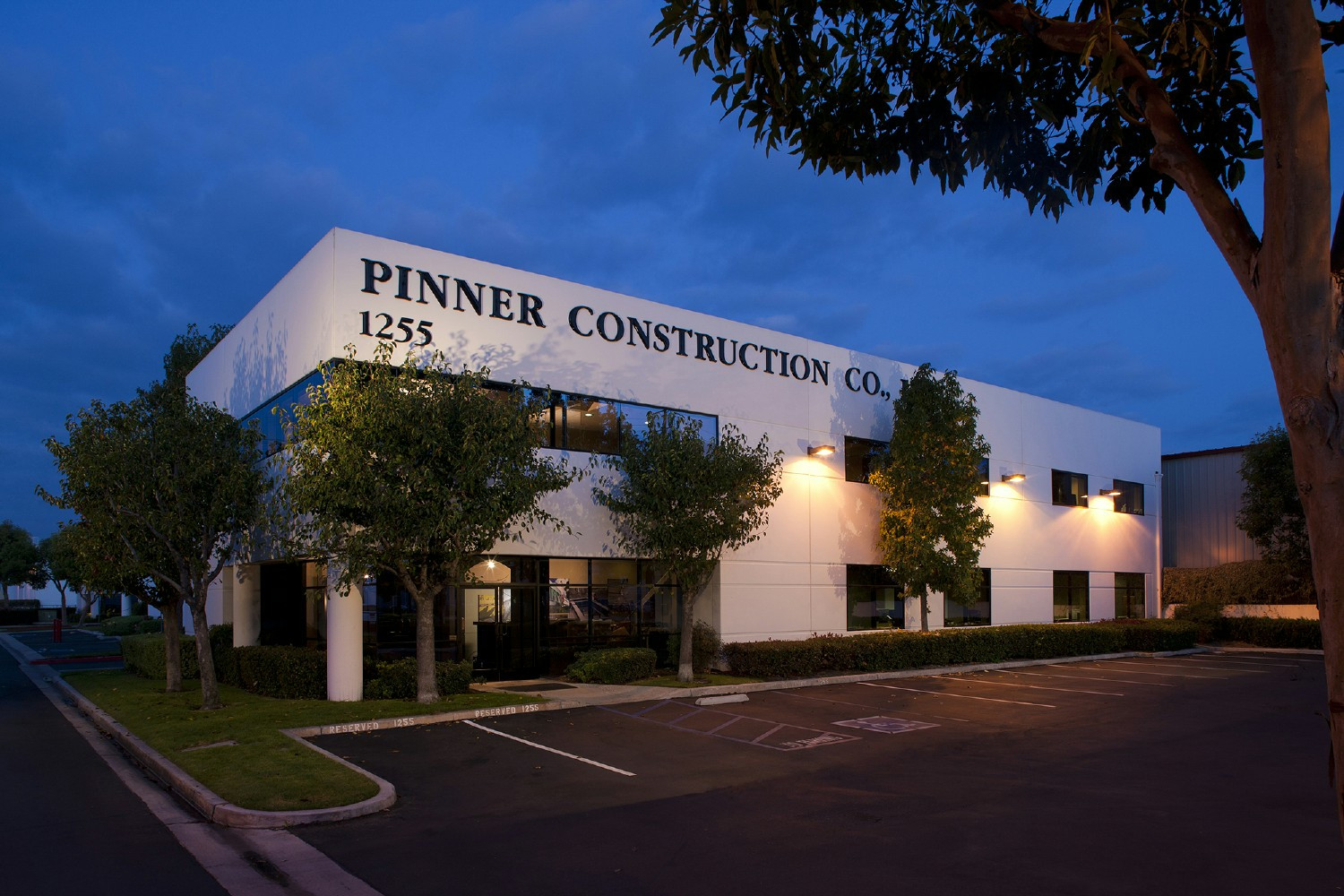 Pinner Construction headquarters in Anaheim, CA