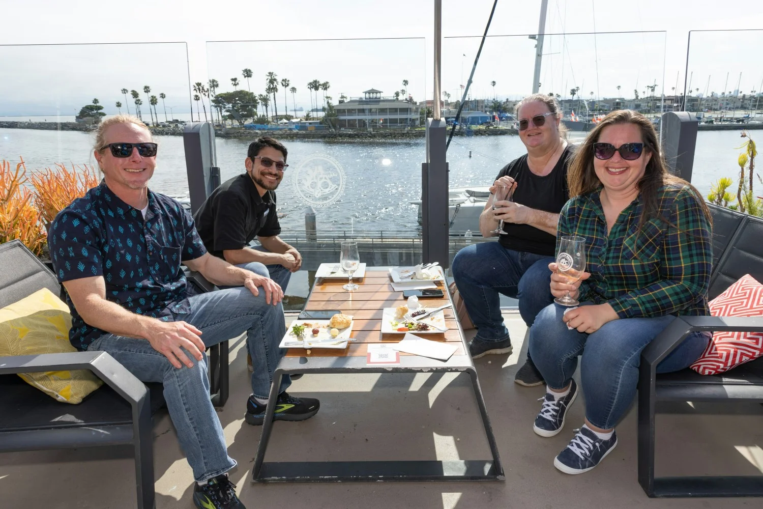 Pinner Construction employees at our annual Summer Social in July 2024, held in Long Beach, CA.