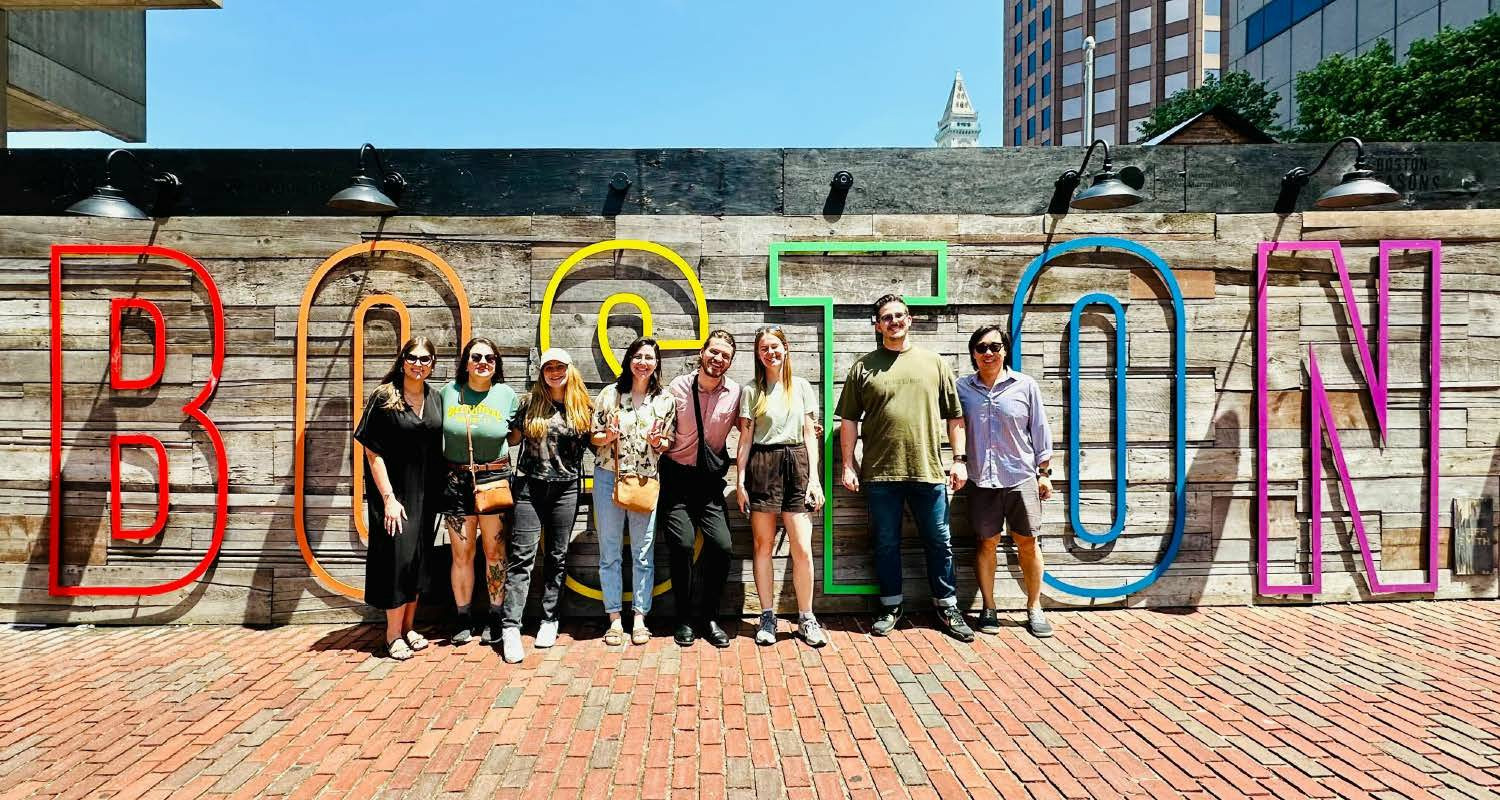 Our Boston team welcomes summer by taking a break and exploring the city.