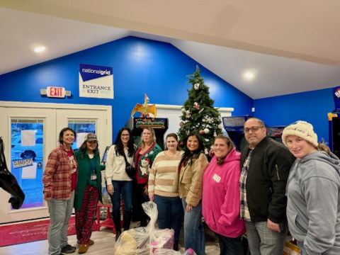 RKB Facility Solutions team spreading holiday cheer and supporting the John Theissen Children's Foundation this season!