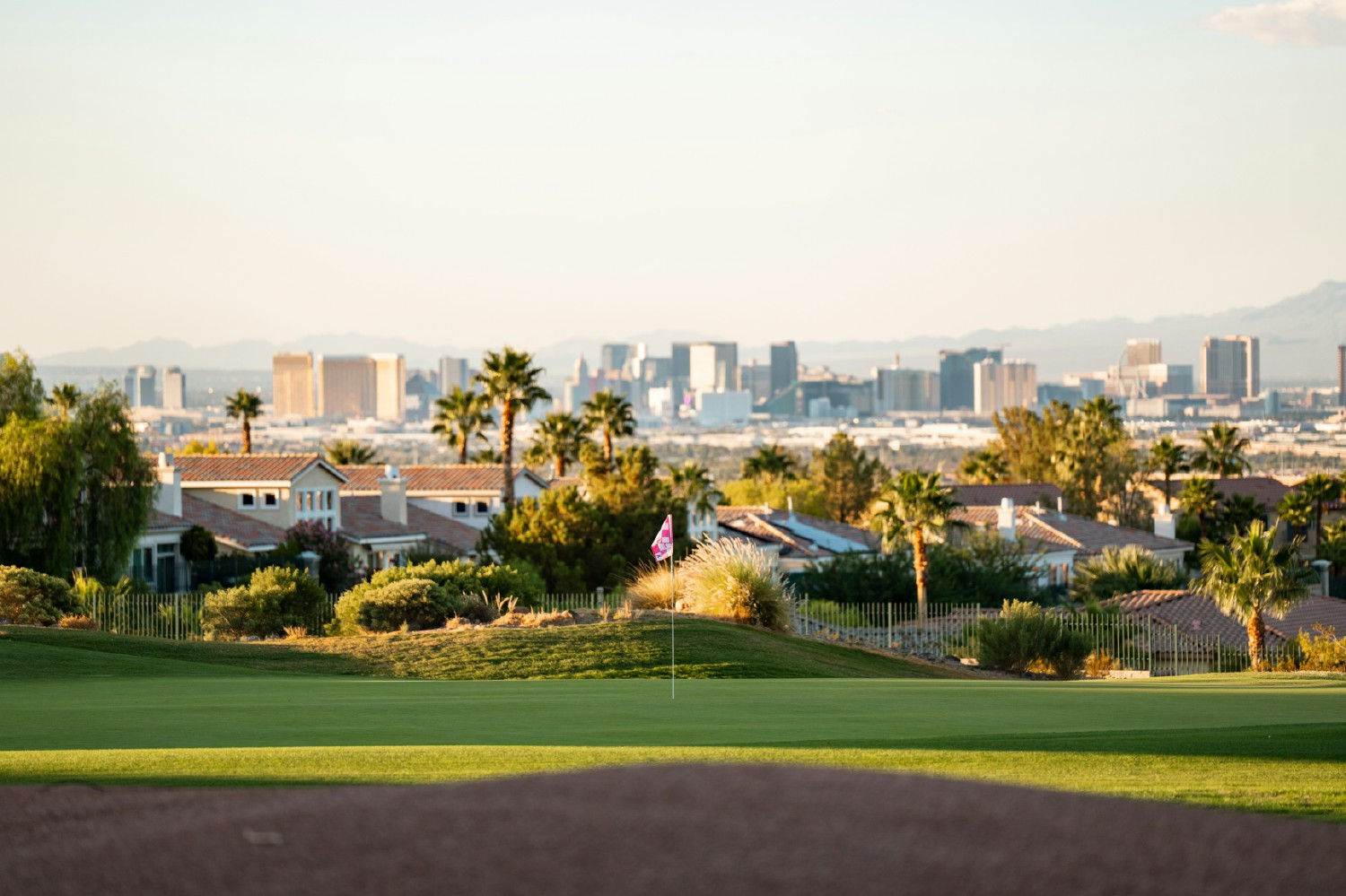 Rio Secco is built amongst the stunning canyons and plateaus that wind through the Black Mountains of Nevada