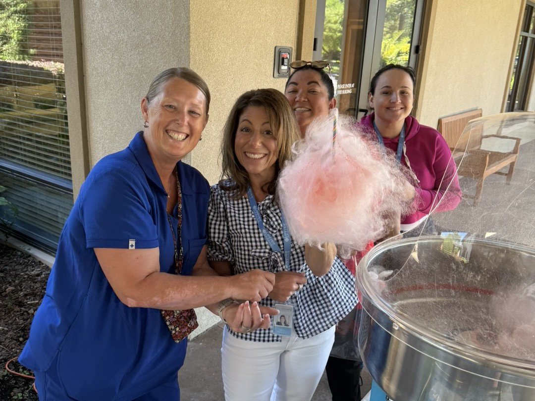 Finding different ways to show appreciation and treat our employees for the hard work they do day in and day out.