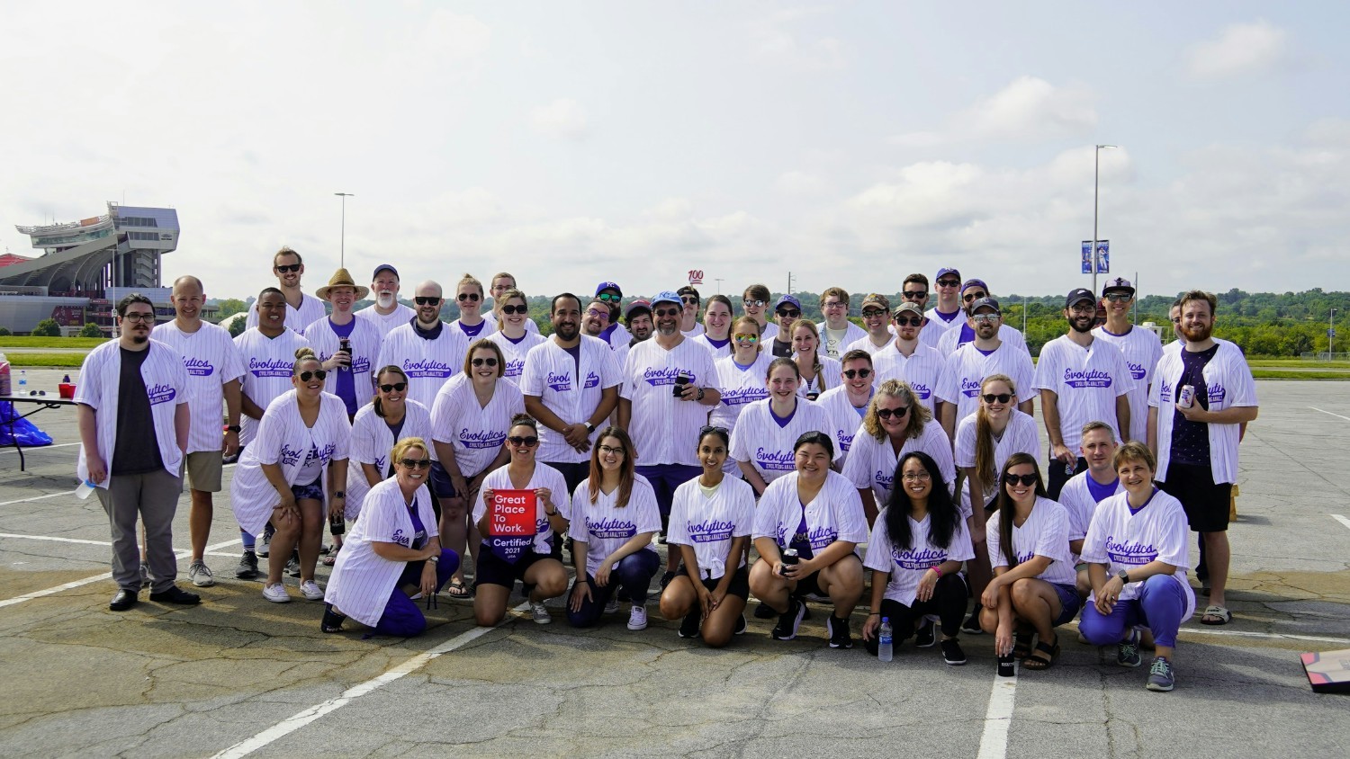 Evolytics Team Day at the Ballpark 2021