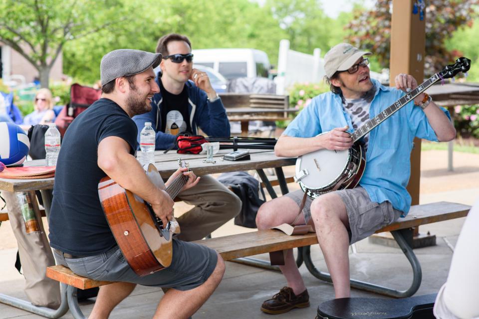 Live music by employees