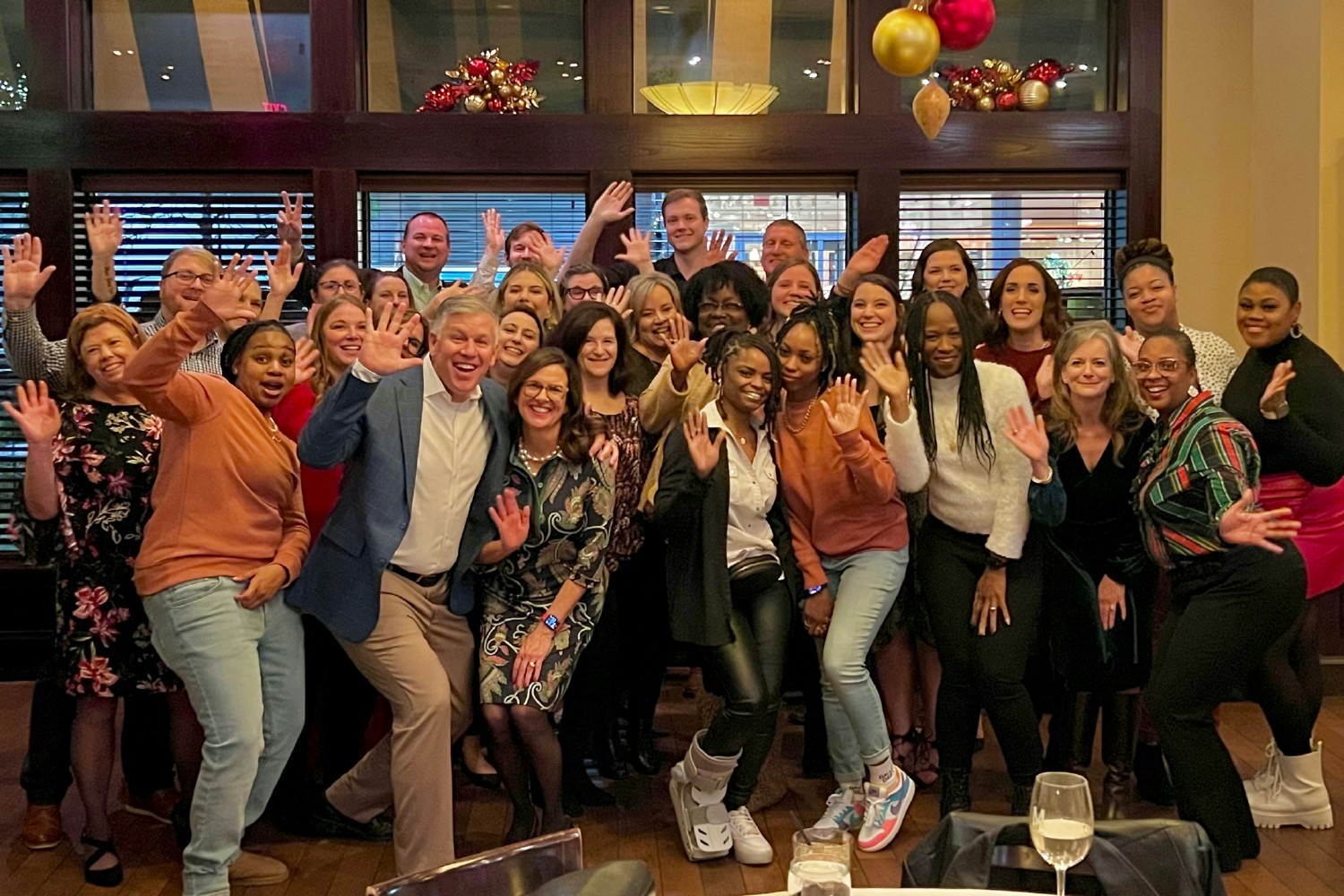Celebrating the the end of a GREAT 2022 year & holidays with our office team members!