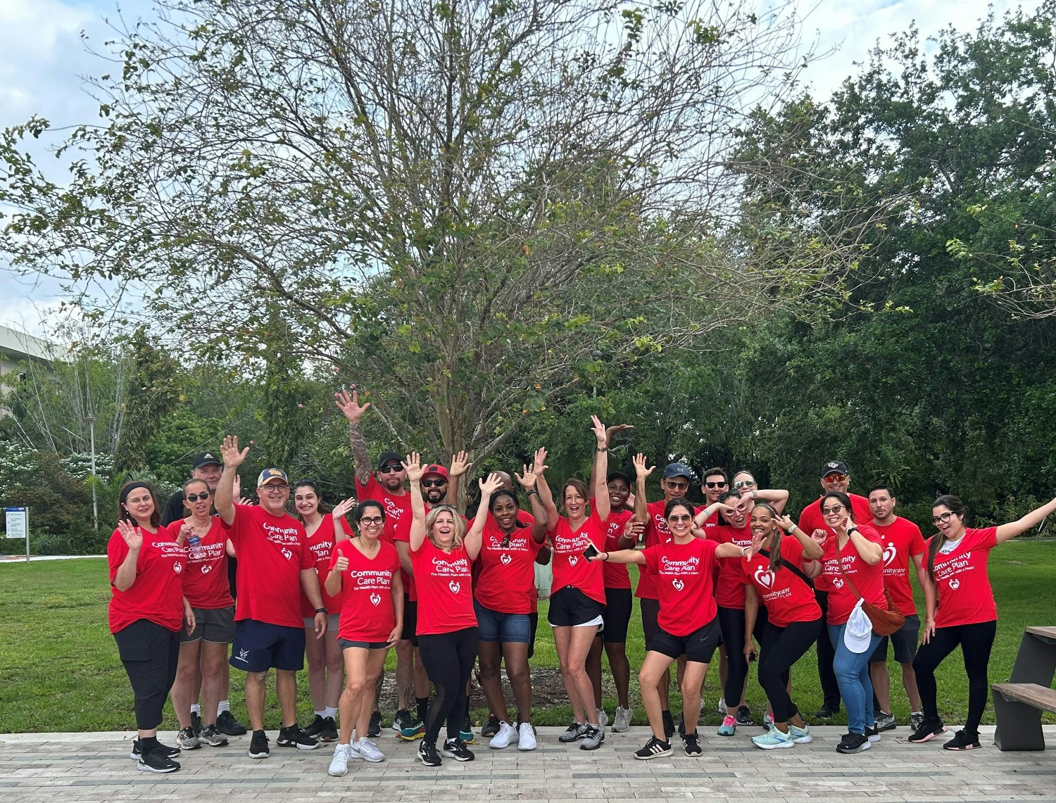 As the health plan with a heart, we give a thumbs up to heart health at the American Heart Association's Heart Walk.