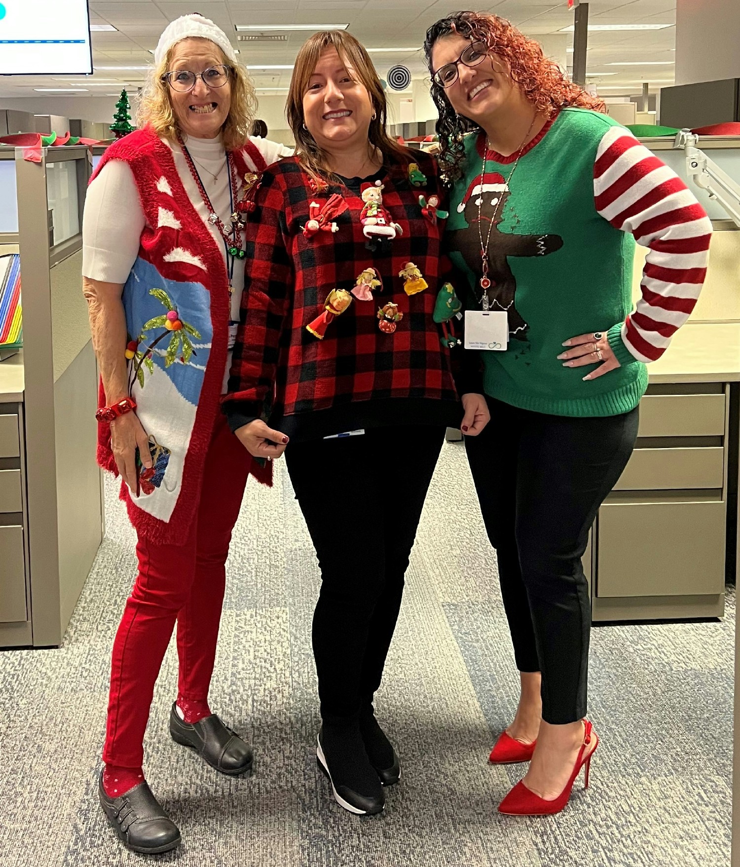 Whether it's showing off holiday sweaters or decorating offices and cubicles, Community Care Plan loves holidays!