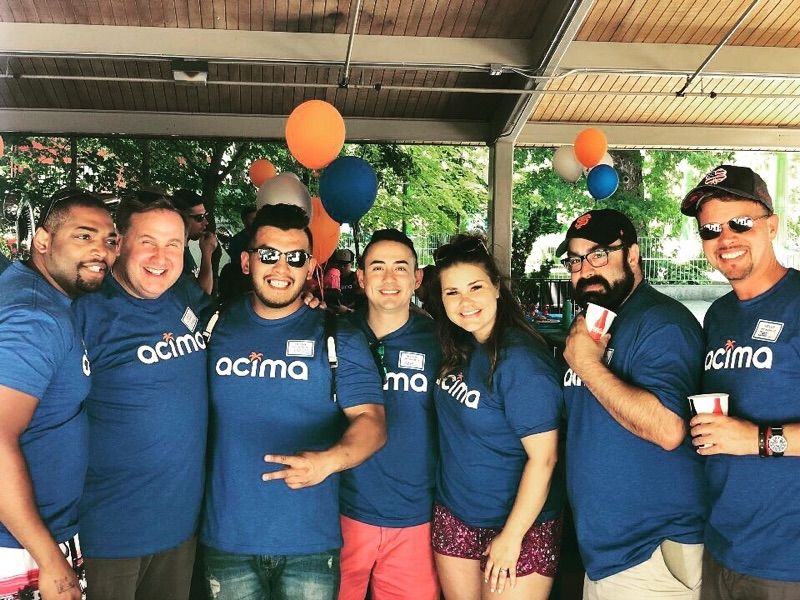 Acima employees at our annual Summer party