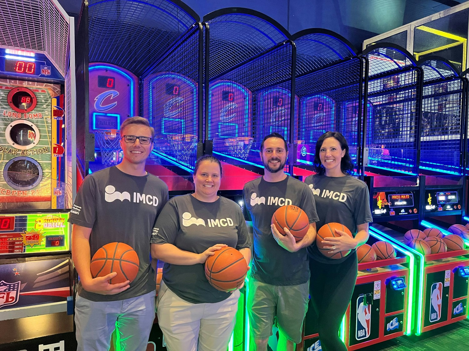 IMCD employees competed in Arcade Basketball as a part of our Cleveland Corporate Challenge this summer!