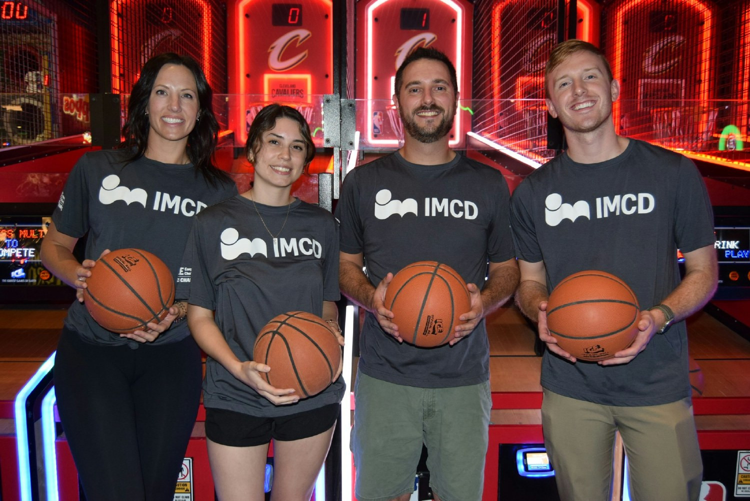 IMCD employees competed in arcade basketball as a part of the Cleveland Corporate Challenge this summer!