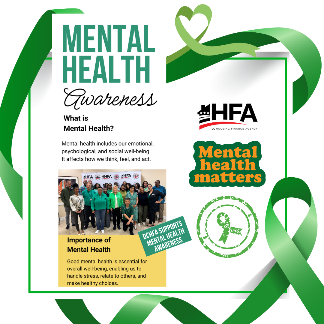 The Agency supported mental health awareness by launching the Mental Health Matters Challenge during the month of May.