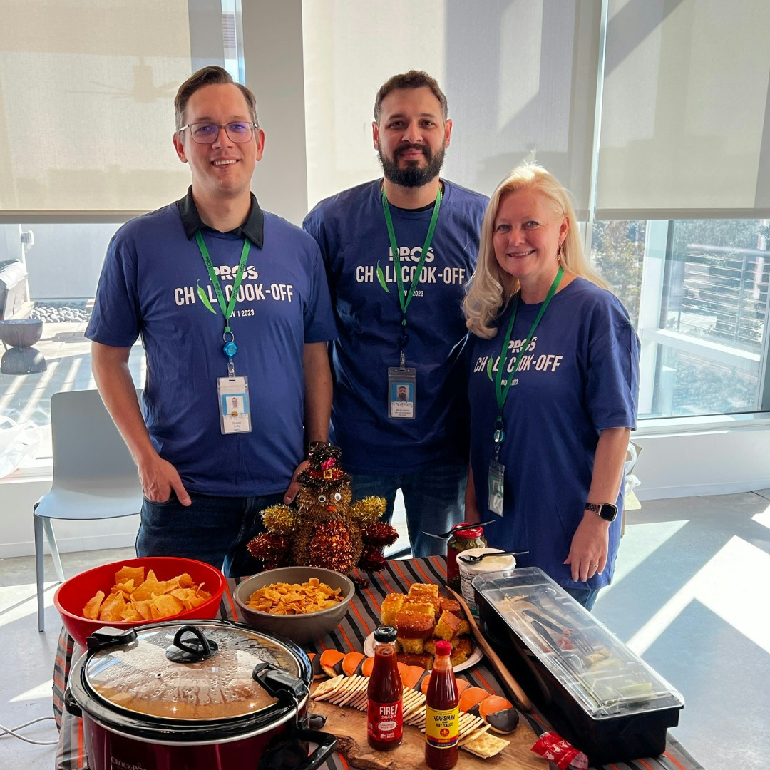 Our Chili Cook-Off celebrated our diverse talents and creativity, reminding us that PROS knows how to bring the heat!