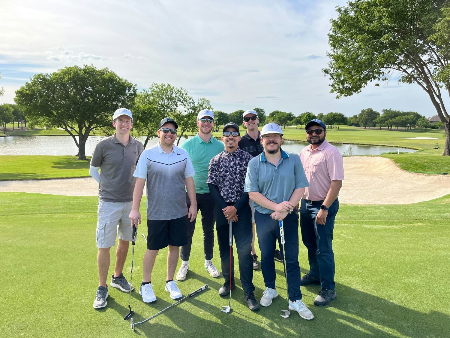 Celebrating 10 years with a golf outing