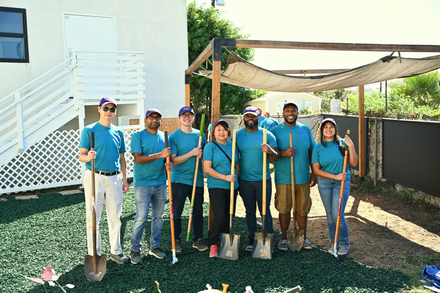 Insmed team members volunteering during our annual Global Day of Good, 2023