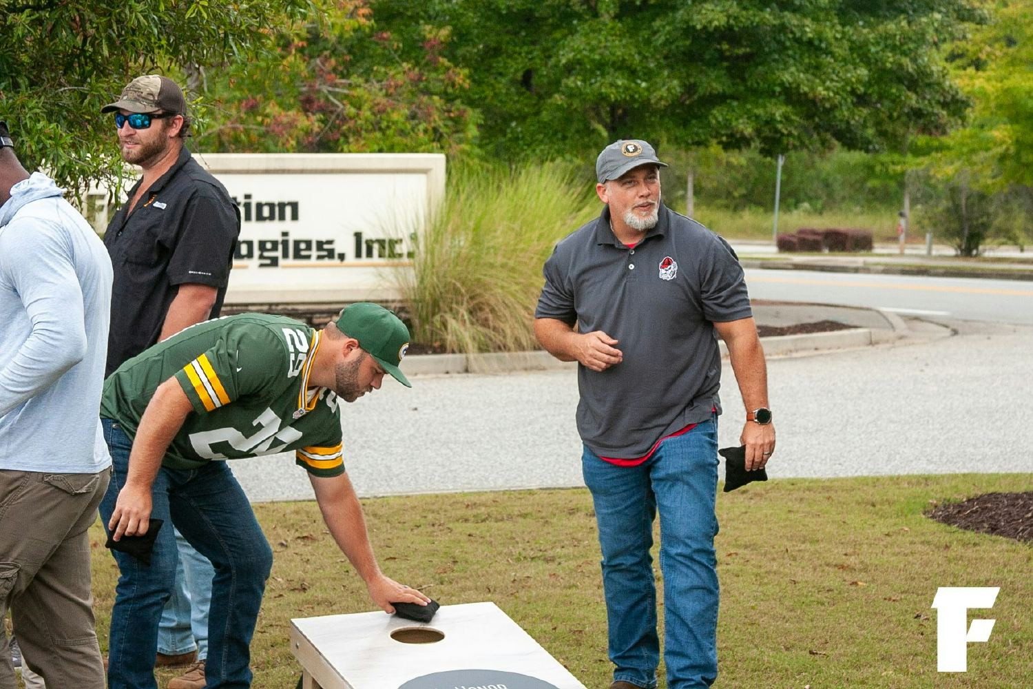 Every year, FTI celebrates the beginning of the football season with a company tailgate.
