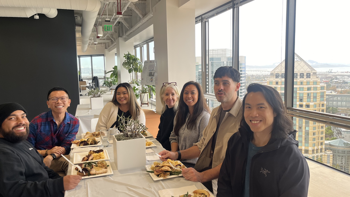 Friendsgiving Lunch with Fivetranners in Oakland
