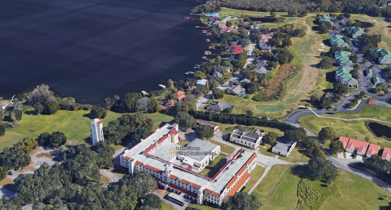 An aerial view of one of our communities. 