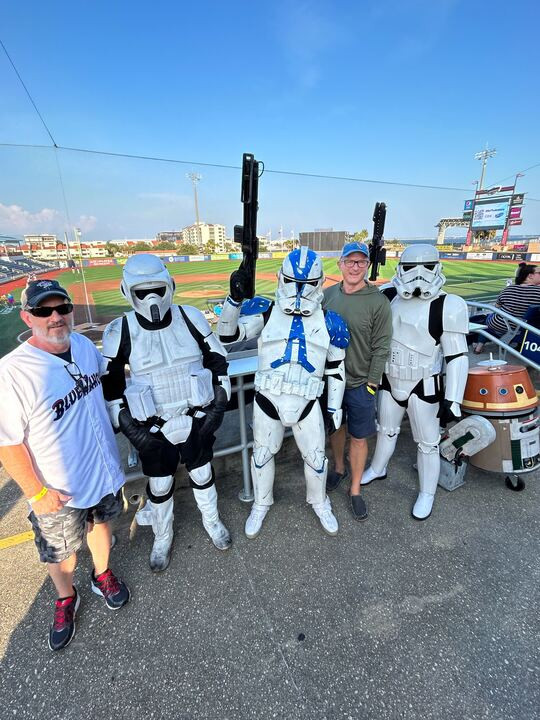 Star Wars and Beast Code at Blue Wahoos!