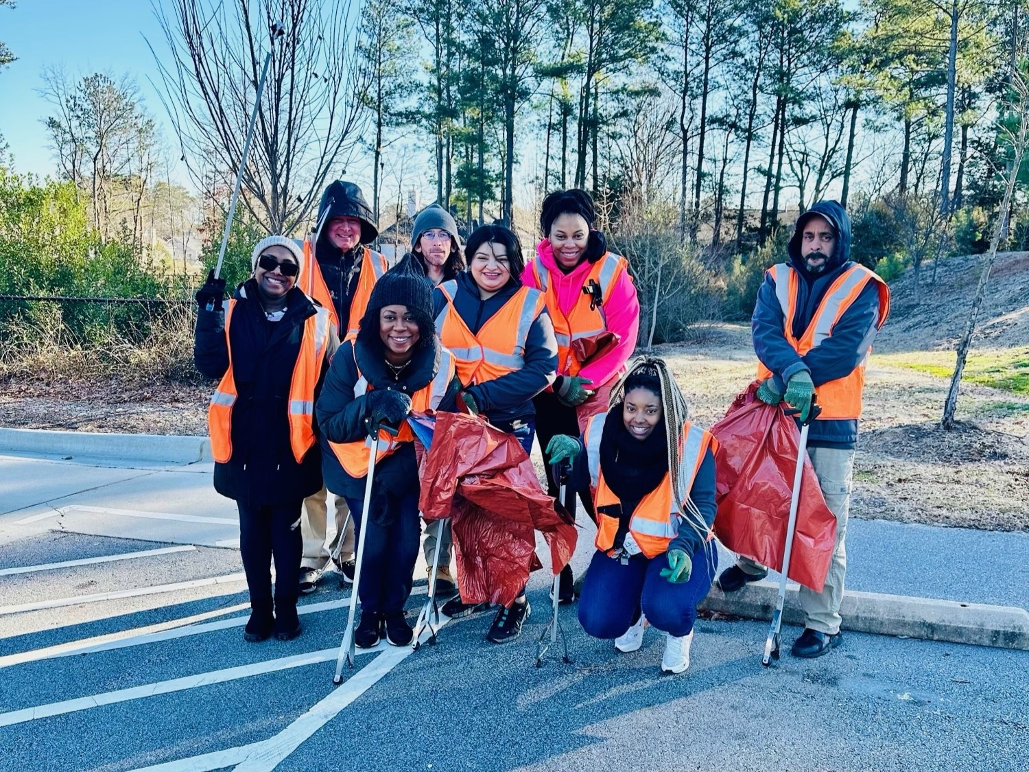Annual Day of Service Cleaning Up Local Communities on MLK Jr. Day