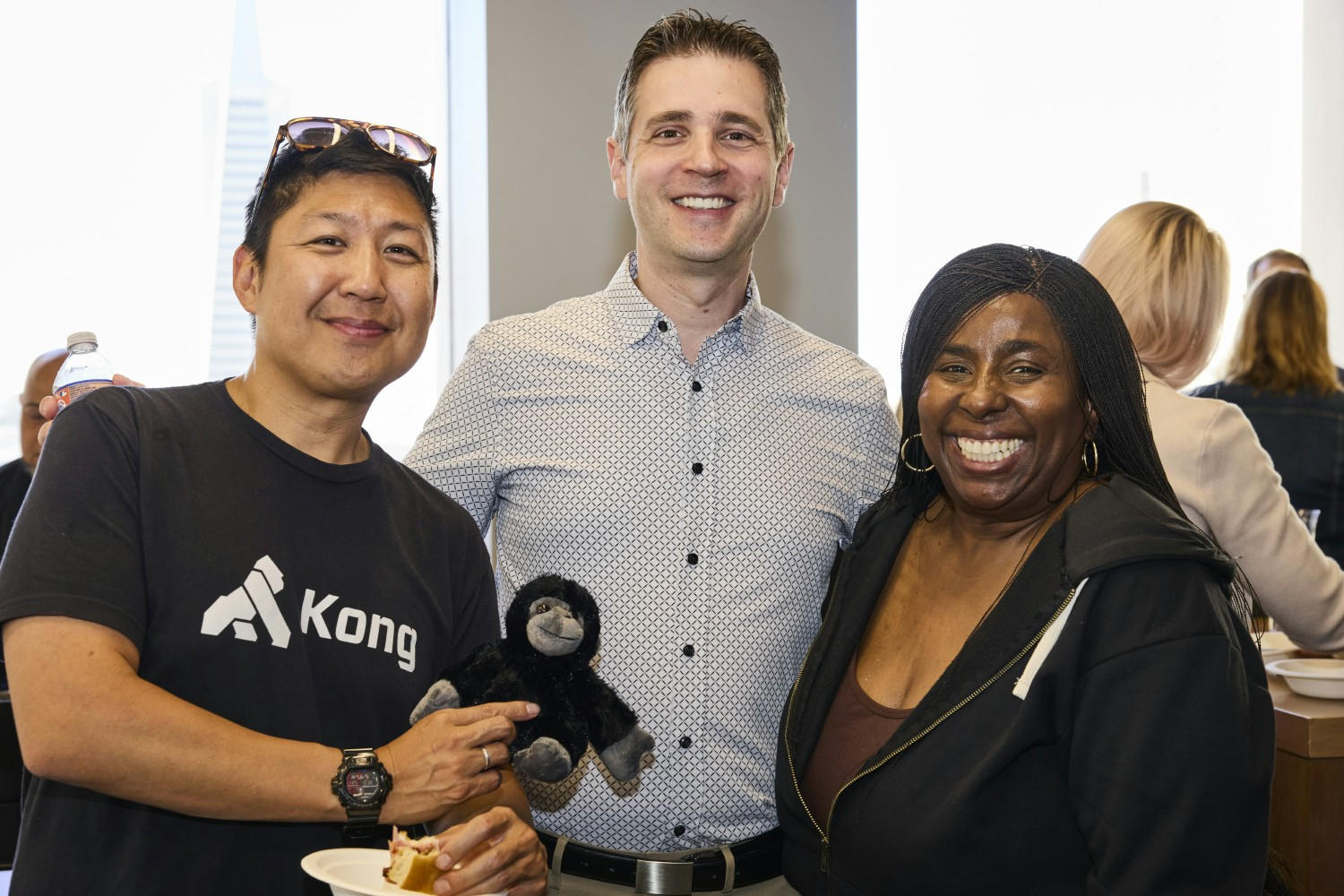 Teams coming together to celebrate in Kong's San Francisco headquarters - 2025