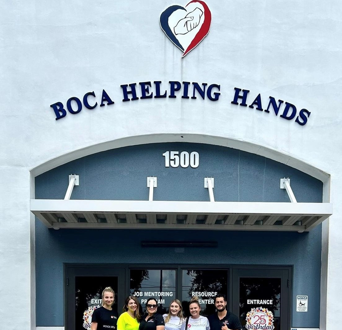 A day of teamwork and service—coming together to support our community. - Boca Helping Hands