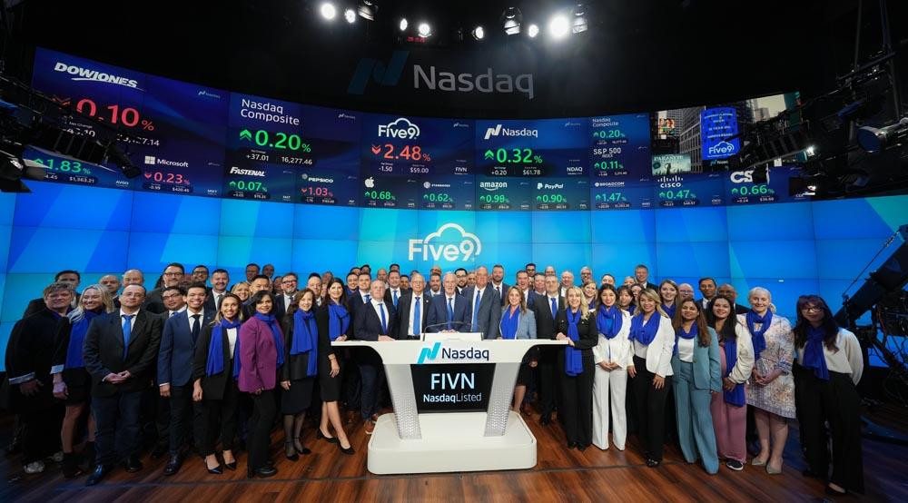 Celebrating the 10 year anniversary of our IPO at the NASDAQ bell ringing.