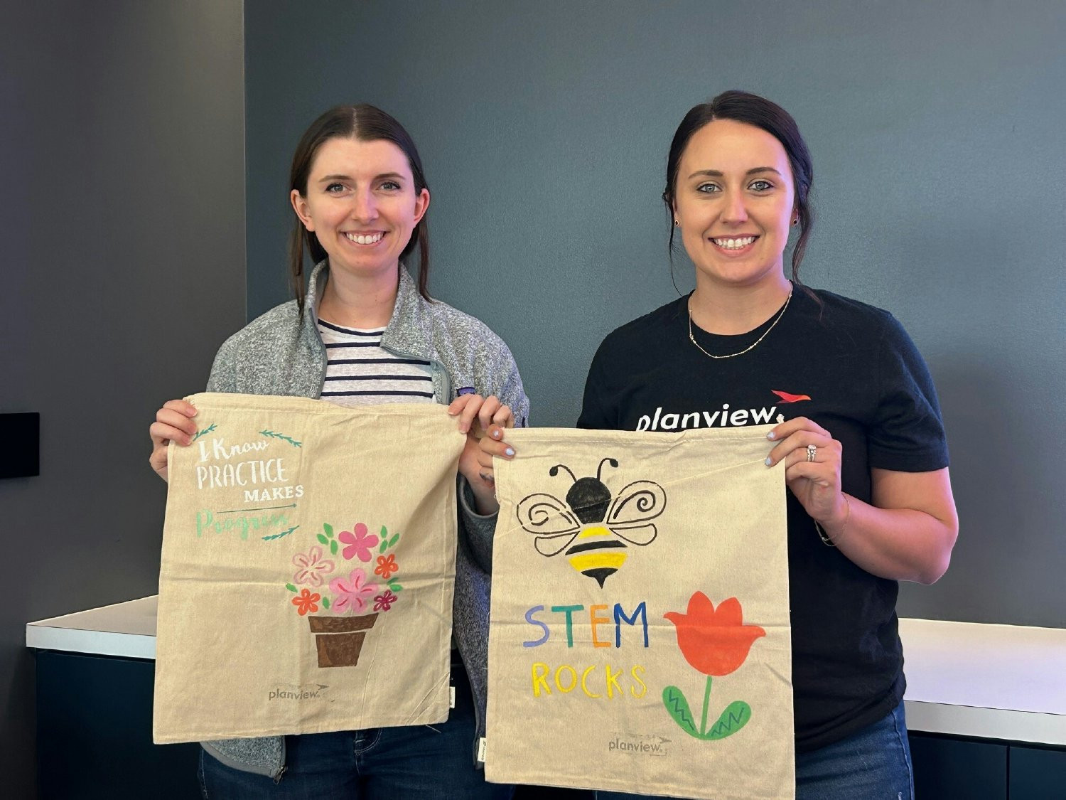 Force for Good week activity to support GirlStart and girls in STEM.