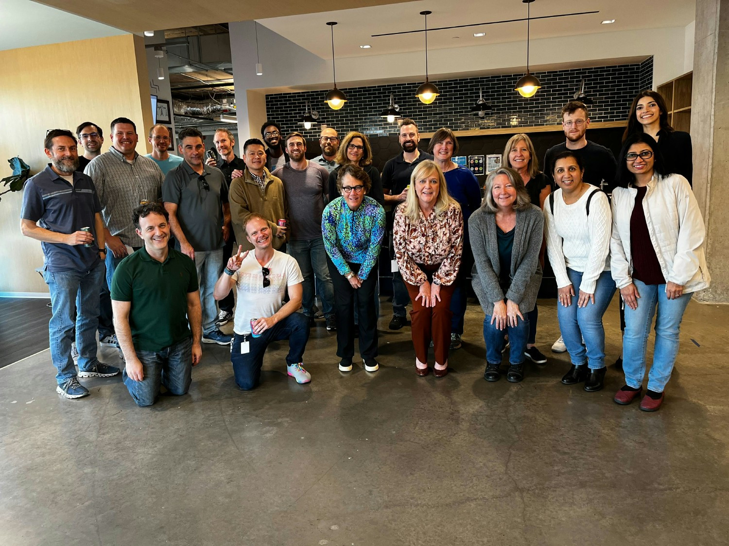 Happy Hour at the Austin office.