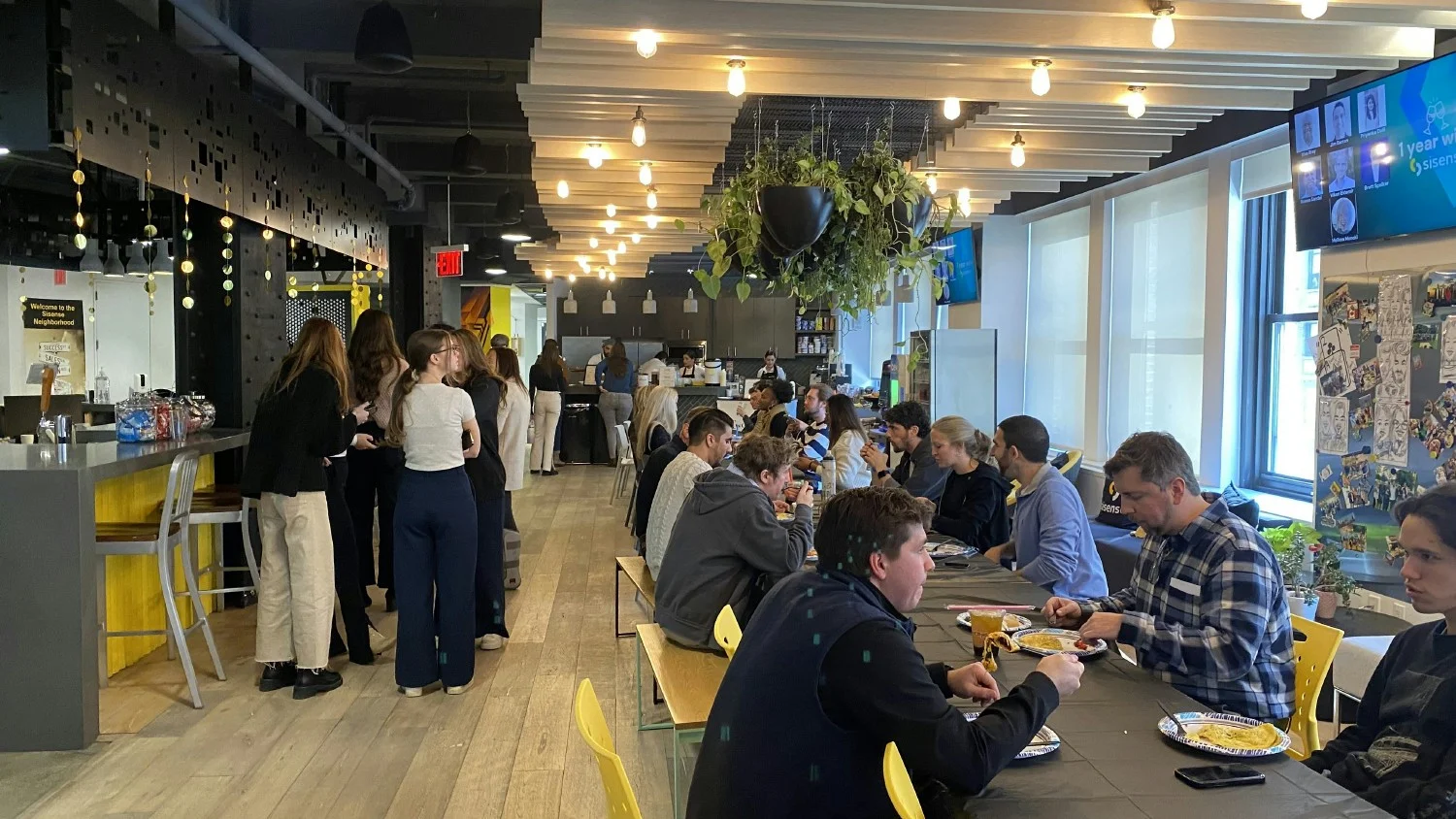 NY office brunch
