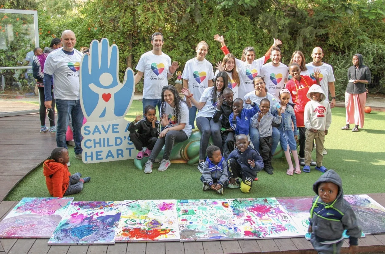 Volunteer day at our Israel site