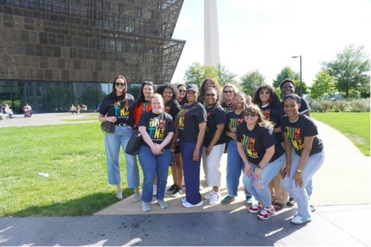 Black at Zeta ERG celebrating Juneteenth at the National Museum of African American History and Culture in DC.