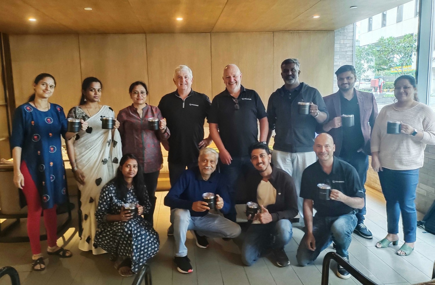 Executive visit to our team in India