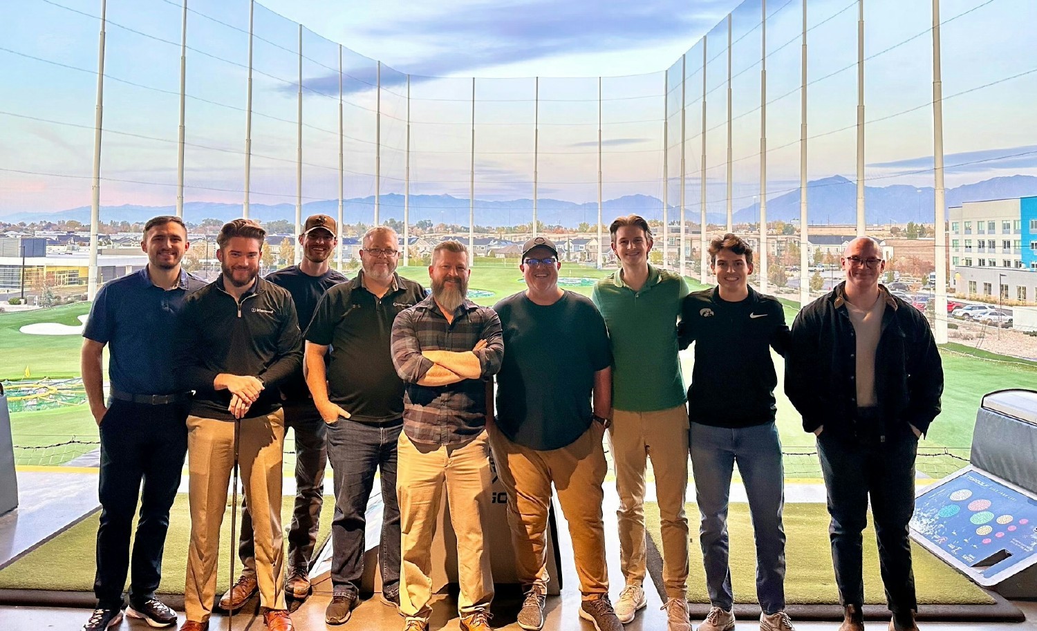 Taking a break from Workday training for a little friendly competition at TopGolf in Illinois