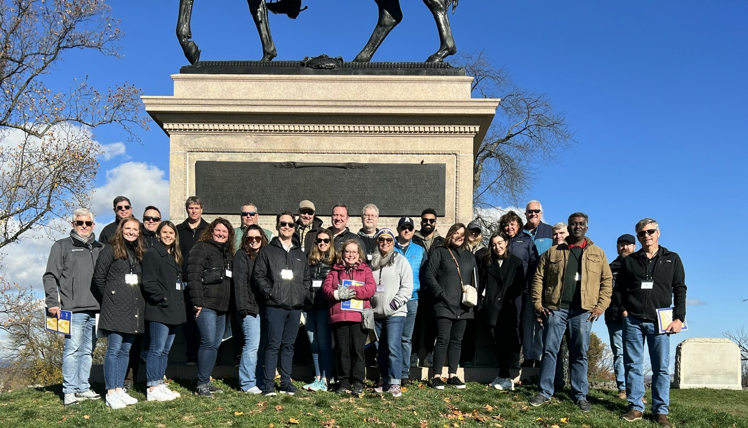 Investing in continued education of our leaders - Senior Leaders Course and Retreat in Gettysburg, PA.