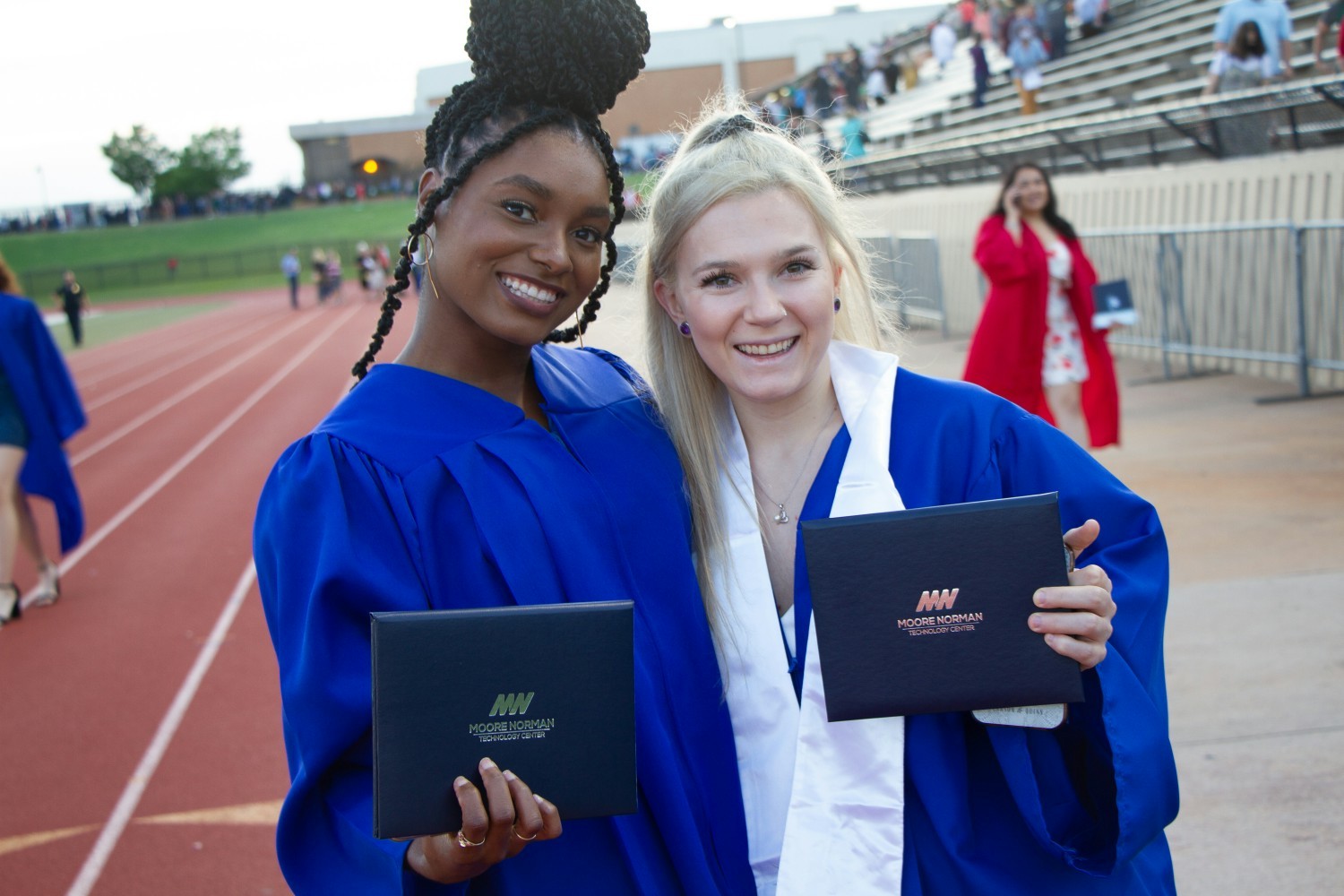 MNTC GRADUATES CELEBRATING THEIR COMMENCEMENT