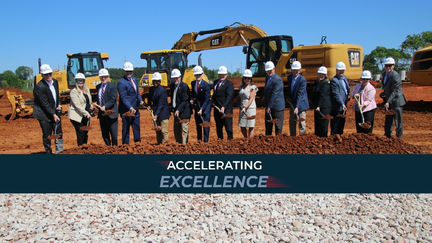 Groundbreaking for the new Davidson Headquarters for 2024