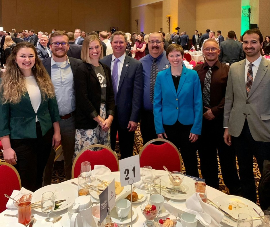 Our Colorado Springs Team attending a breakfast for Homefront Military Network