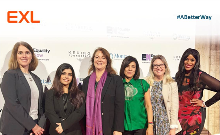 EXL participating at Equality Now - NYC - Event dedicated to advancing the rights of women and girls worldwide.