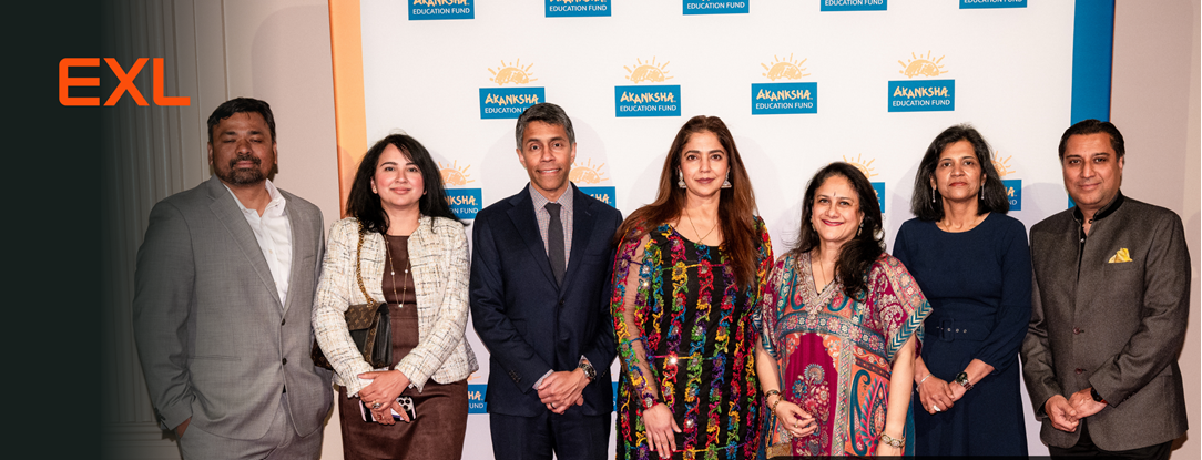 EXL at Akanksha NYC Gala 2026 -celebrating stories of resilience and the importance of investment in education.