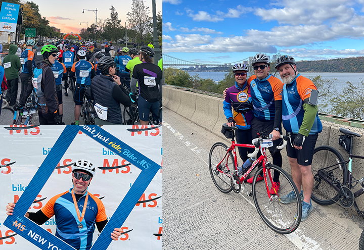 JS Held team members participated in Bike MS raising funds to support people and families affected by Multiple Sclerosis