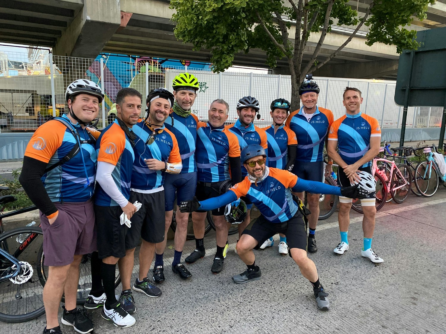 J.S. Held participated in Bike MS, a fundraising ride to help change the world for those affected by Multiple Sclerosis