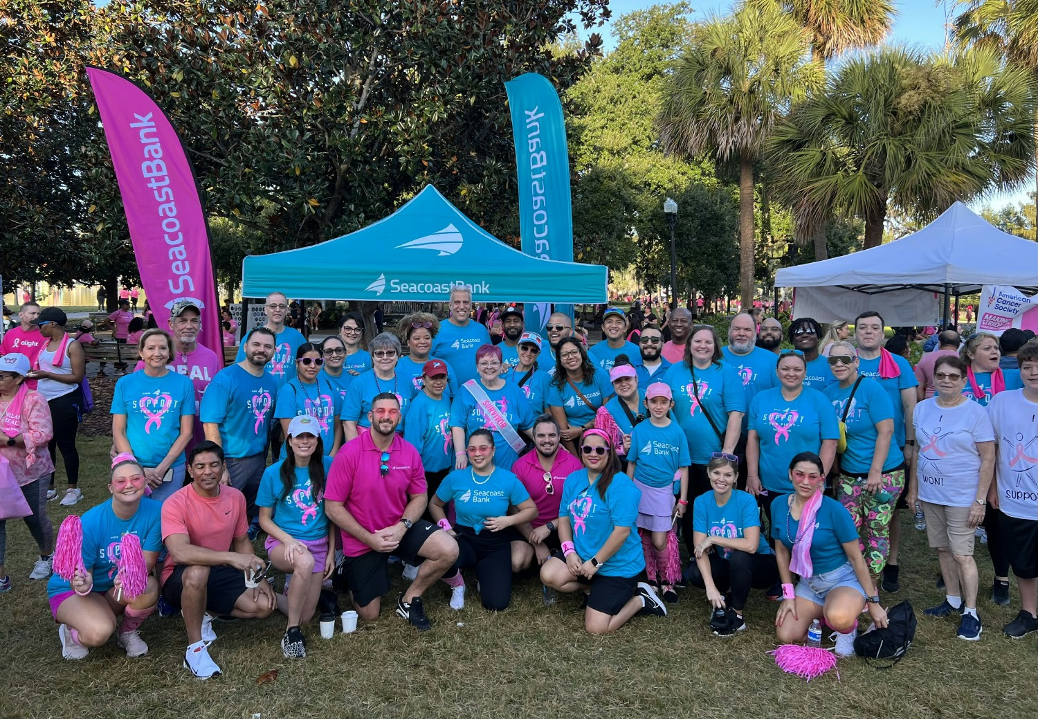 Seacoast is a proud sponsor of Making Strides Against Breast Cancer.