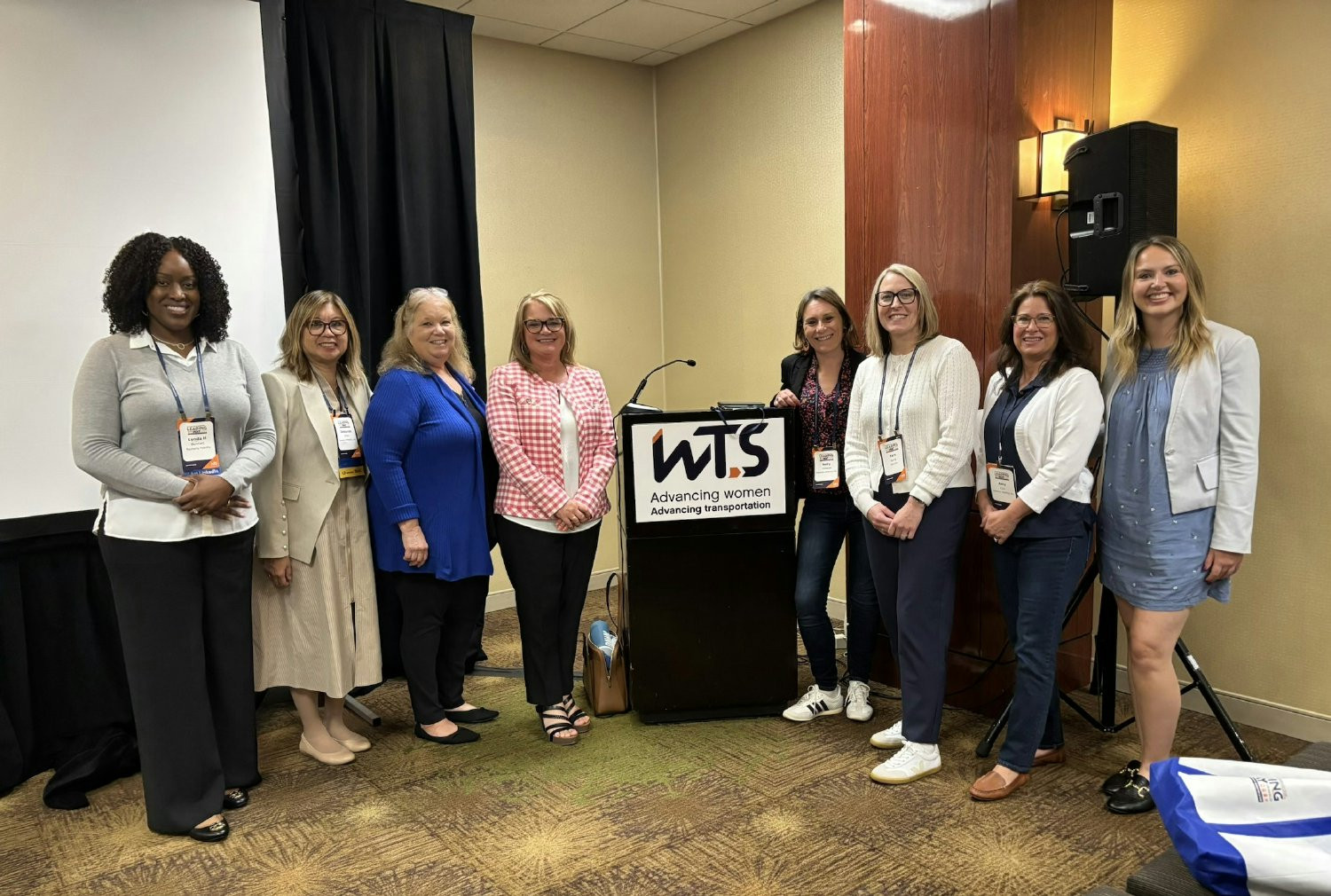 Promoting belonging and career development at the Advancing Women in Transportation (WTS) Conference.