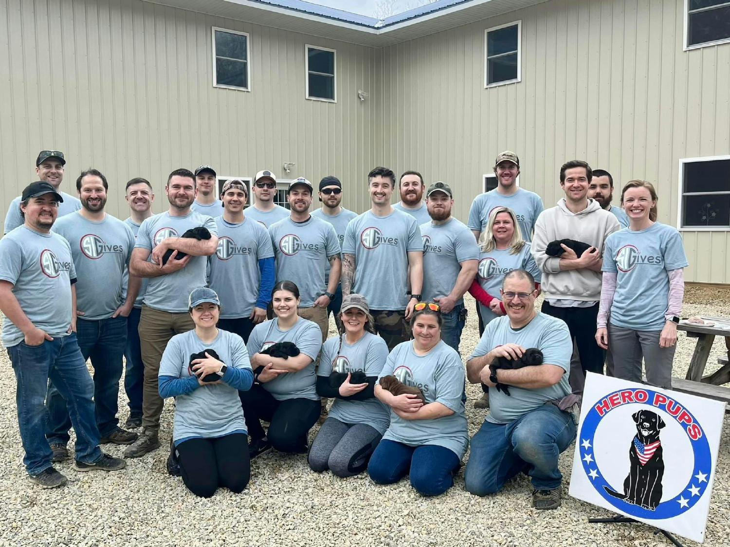 EMPLOYEES VOLUNTEERING AT MAINE WILELIFE PARK