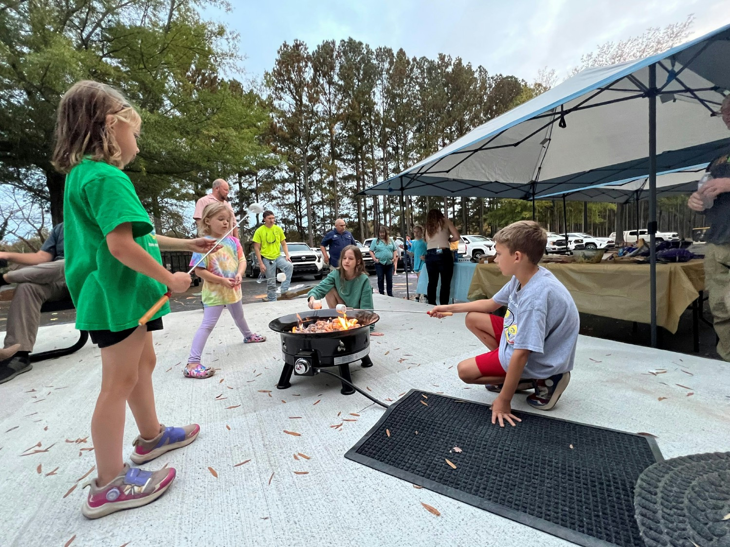 ACC topped off our Annual Chili Cook-off with s'mores for the kids (and the big kids too!)