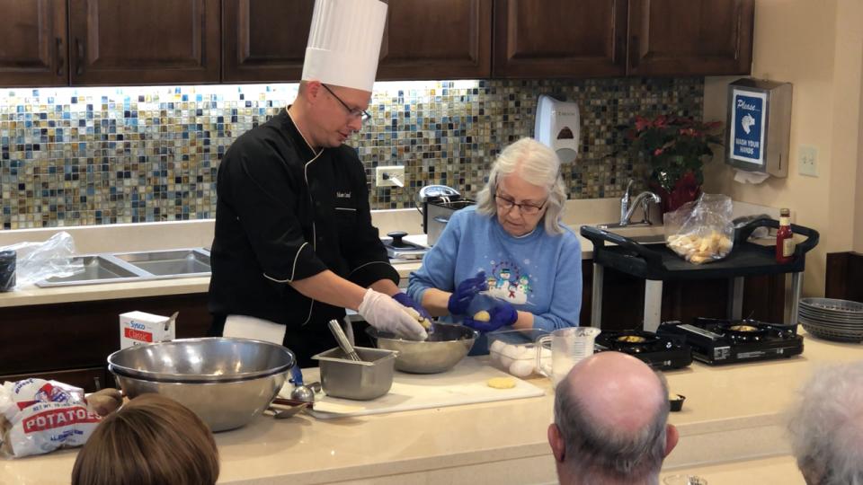 Cooking together is always more fun!